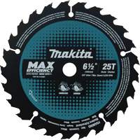 Lame de scie circulaire efficacit&eacute; maximale, 6-1/2", 25 dents, Pour Stratifi&eacute;/Bois Distribution Élite MP