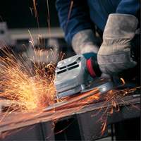 Large Angle Grinder with Rat Tail Handle, 7", 120 V, 15 A, 6500 RPM Distribution Élite MP