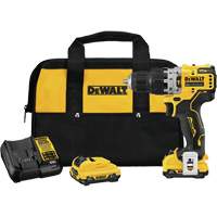 Xtreme Brushless Hammer Drill Kit, 12 V, 3/8", 250 UWO, 0-1500 RPM Distribution Élite MP
