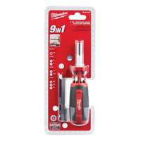 Tournevis &agrave; embouts multiples 9 en 1, 9" lo, Prise Coussin&eacute;e Distribution Élite MP