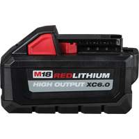 Bloc-pile M18 Redlithium High Output 6.0, Lithium-ion, 18 V, 6,0 Ah Distribution Élite MP