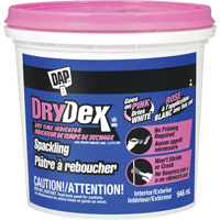 Pl&acirc;tre &agrave; reboucher DryDex, 946 ml, Contenant en plastique Distribution Élite MP