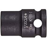Douille &agrave; paroi mince, Chocs, 8 mm, Prise 3/8", 6 pans Distribution Élite MP