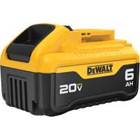 Bloc-piles Max XR Premium, Lithium-ion, 20 V, 6 Ah Distribution Élite MP