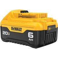 Bloc-piles Max XR Premium, Lithium-ion, 20 V, 6 Ah Distribution Élite MP
