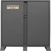 Jobsite Storage Shelving Cabinet, Steel, 47.5 Cubic Feet, Grey Distribution Élite MP