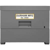 Piano Style Jobsite Storage Box, 60-1/2" W x 34-3/4" D x 49-3/8" H, Grey Distribution Élite MP
