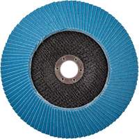 BlueFire R884P Coarse Grit Flap Disc, 7" x 7/8", Type 27, 80 Grit, Zirconia Alumina Distribution Élite MP
