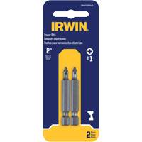 Embouts pour outils &eacute;lectriques, Phillips, Embout #1, Prise 1/4", Longueur 1-15/16" Distribution Élite MP