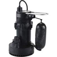 Pompe de puisard de s&eacute;rie 5.5, 35 gal./min, 115 V, 3,5 A, 1/4 CV Distribution Élite MP