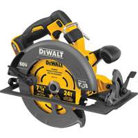 Scie circulaire sans balai Flexvolt Max avec frein &eacute;lectrique (outil seulement), 7-1/4", 60 V Distribution Élite MP