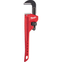 Cl&eacute; &agrave; tuyau, Cap des m&acirc;choires 1-1/2", Longueur 10", Fini Rev&ecirc;tement en poudre, Prise Ergonomique Distribution Élite MP