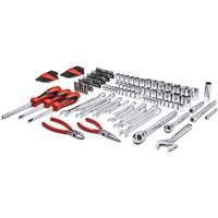 Jeu doutils m&eacute;triques/SAE de qualit&eacute; professionnelle &agrave; 6 pans et &agrave; prise 3/8" et 1/4" Distribution Élite MP