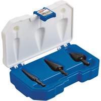 Jeu de forets &eacute;tag&eacute;s, 3 morceaux, Acier rapide Distribution Élite MP