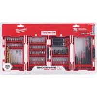 Ensemble de tournevis et perceuse &agrave; chocs Shockwave Distribution Élite MP