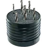 Drillco&reg; Combined Tap & Drill Set, 6 Pieces, High Speed Steel Distribution Élite MP