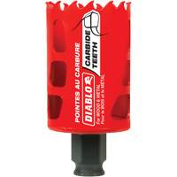 Scie cloche pour bois et m&eacute;tal, 1-3/4", Profondeur de la coupe 2-3/8", Carbure Distribution Élite MP