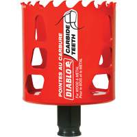 Scie cloche pour bois et m&eacute;tal, 2-9/16", Profondeur de la coupe 2-3/8", Carbure Distribution Élite MP