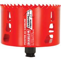 Scie cloche pour bois et m&eacute;tal, 4-1/8", Profondeur de la coupe 2-3/8", Carbure Distribution Élite MP