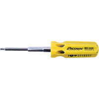 Tournevis multi-embouts SAE Hex-Calibre, Prise Plastique Distribution Élite MP