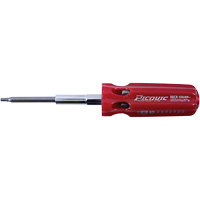 Tournevis multi-embouts m&eacute;triques Hex-Calibre, Prise Plastique Distribution Élite MP
