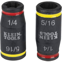 3-in-1 Impact Flip Socket Set, Hex, 1/4" Drive, 3 Pcs Distribution Élite MP