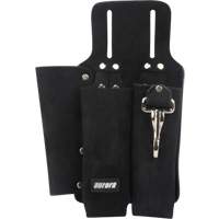 Lineman's Tool Pouch, Multiple Tool Holder, Leather, 3 Pockets Distribution Élite MP
