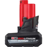 Batterie XC5.0 M12 Redlithium High Output, Lithium-ion, 12 V, 5 Ah Distribution Élite MP