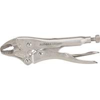 Locking Pliers with Wire Cutter, 5" Length, Curved Jaw Distribution Élite MP