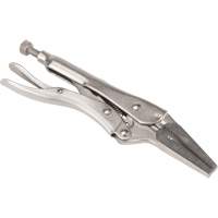 Locking Pliers with Wire Cutter, 6-1/2" Length, Long Nose Distribution Élite MP