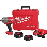 Ensemble de cl&eacute; &agrave; chocs &agrave; couple &eacute;lev&eacute; M18 Fuel avec One-Key &agrave; d&eacute;tente &agrave; broche, 18 V, Mandrin 1/2" Distribution Élite MP