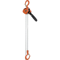VLP-25-5 VLP Series Lever Puller, 5' Lift, 500 lbs. (0.25 tons) Capacity, Galvanized Steel Chain Distribution Élite MP