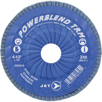 PowerBlend Trimmable Flap Disc, 5" x 7/8", Type 29, Z40 Grit, Zirconia Alumina Distribution Élite MP