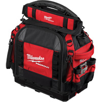 PackOut 15" Structured Tool Bag, Ballistic Polyester, 65 Pockets, Red Distribution Élite MP