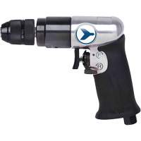 AD38VSR Variable Speed Air Drill, 6 CFM, 1/4" NPT, 3/8" Chuck, Keyless Distribution Élite MP