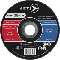 Power Xtreme Cut-Off Wheels, 5" x 1/16", 7/8" Arbor, Type 1, 12200 RPM Distribution Élite MP