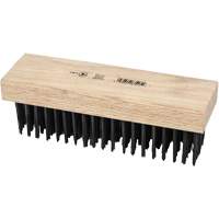 6SB Hand Scratch Brushes, Carbon Steel, 6 x 19 Wire Rows, 7-1/4" Long Distribution Élite MP