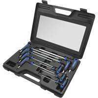 JTTK-9 T-Handle Key Wrench Sets, 9 Pcs., Torx&reg; Distribution Élite MP