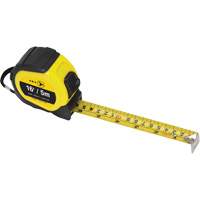 JTM-316SM Tape Measures, 3/4" x 16', Metric & Imperial Graduations Distribution Élite MP