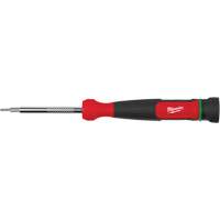 Tournevis de s&eacute;curit&eacute; multi-foret de pr&eacute;cision 4-en-1 Torx, 5-3/4" lo, Prise Plastique Distribution Élite MP