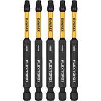 5-Piece FLEXTORQ&reg; Impact Screwdriving Bits, Torx, T-25, 1/4" Drive Distribution Élite MP