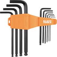 L-Style Long Ball-End Hex Key Set, 10 Pcs., Metric Distribution Élite MP