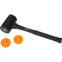 Marteau sans rebond, Poids de la t&ecirc;te 45 oz, Face Polyur&eacute;thane, Prise Fibre de verre, 13" lo Distribution Élite MP