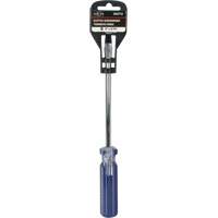 Blue Transparent Striped Slotted Screwdriver, 5/16" Tip, Round, Plastic Handle Distribution Élite MP