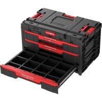 Arx&reg; 3-Drawer Toolbox, 23-1/10" x 15" x 13-2/5", Black Distribution Élite MP