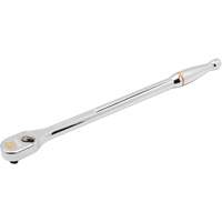 Rochet &agrave; t&ecirc;te chrom&eacute;e enti&egrave;rement polie en goutte avec manche extra long 120XP, Prise de 1/4", Poign&eacute;e Ergonomique Distribution Élite MP
