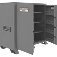Jobsite Storage Cabinet, Steel, 59 Cubic Feet, Grey Distribution Élite MP