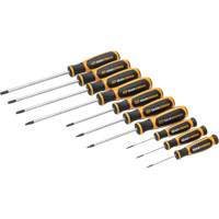 Torx&reg; Dual Material Screwdriver Set in Foam Storage Tray, 10 Pcs. Distribution Élite MP