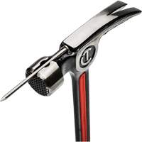 Marteau de charpente en acier avec face meul&eacute;e, 22 oz, Prise en Acier plein, 16" lo Distribution Élite MP