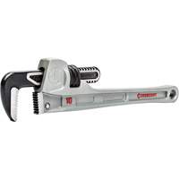 Cl&eacute; pour tuyau &agrave; m&acirc;choires &eacute;troite, Cap des m&acirc;choires 1-9/10", Longueur 10", Fini Rev&ecirc;tement en poudre, Prise Aucune Distribution Élite MP